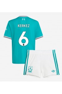 Liverpool Milos Kerkez #6 Babytruitje 3e tenue Kind 2025-26 Korte Mouw (+ Korte broeken)